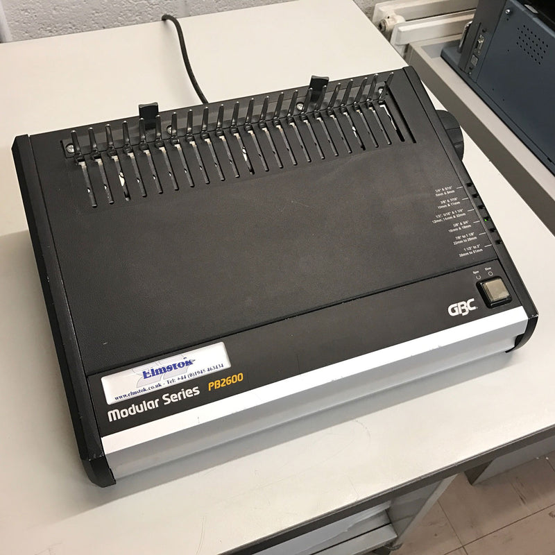 Load image into Gallery viewer, Pre-owned GBC PB2600 Electric Plastic-Comb Closer Finisher