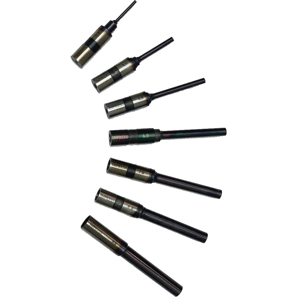 PVD Coated Standard Fitting Impress Paper Drill Bits Elmstok Ltd