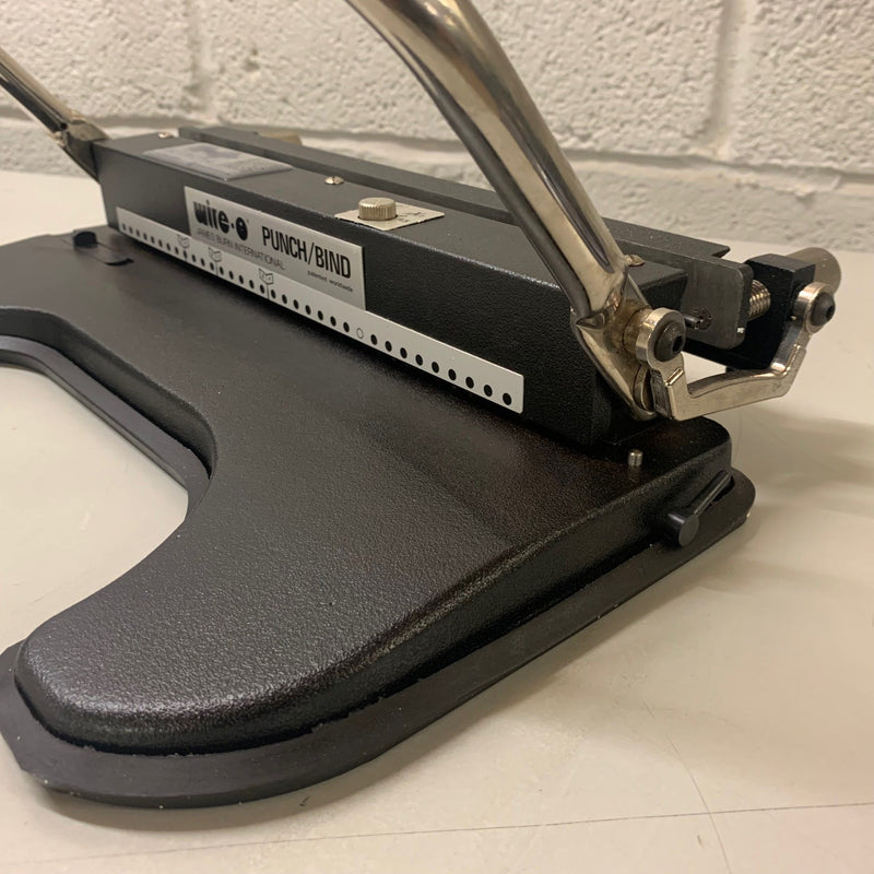 Load image into Gallery viewer, James Burn PB34 Wire-O Binding Machine Black - Limited Edition