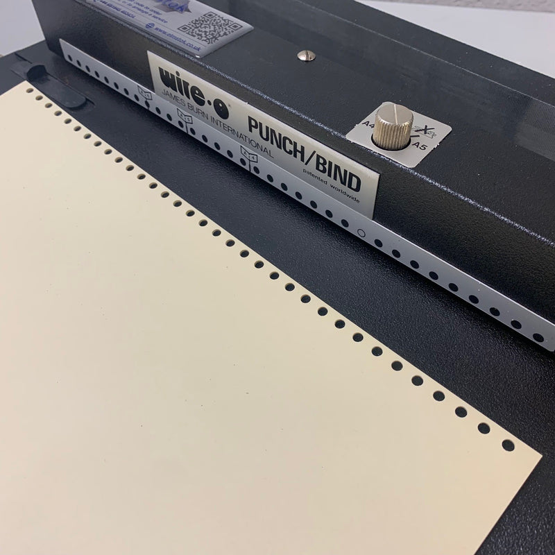 Load image into Gallery viewer, James Burn PB34 Wire-O Binding Machine Black - Limited Edition