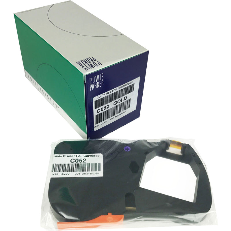 Load image into Gallery viewer, Powis Fastback Strip Printer P31 Foil Cartridges - Gold C052