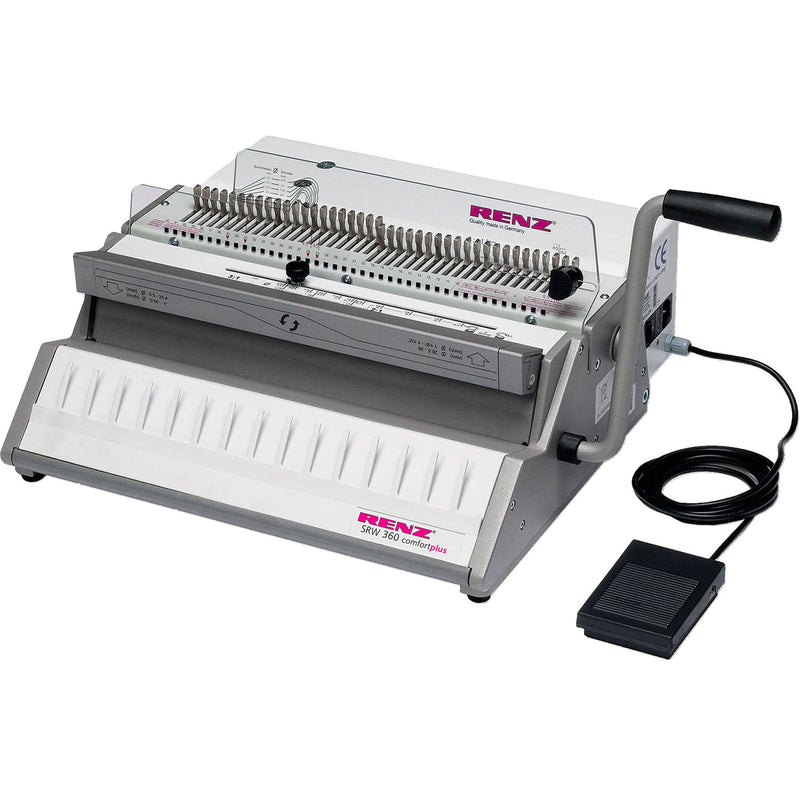 Load image into Gallery viewer, Renz SRW 360 ComfortPlus 3:1 Electric Wire Binding Machine
