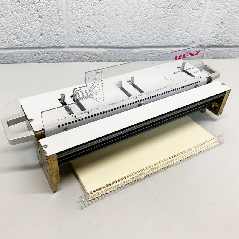 Load image into Gallery viewer, Pre-owned Renz DTP340M/A 6mm Coil Spiral Punch Tool Die