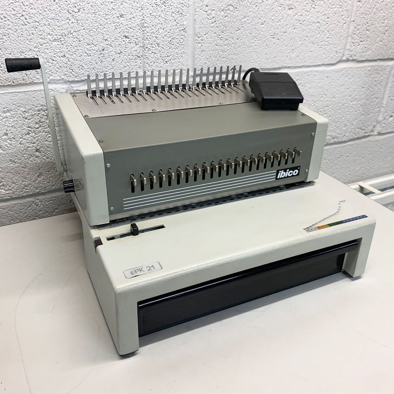Load image into Gallery viewer, Pre-owned Ibico / GBC EPK21 H/Duty Comb Punch & Binder-127369