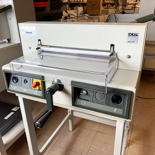 Used IDEAL 3915-95 Electric Desktop Guillotine