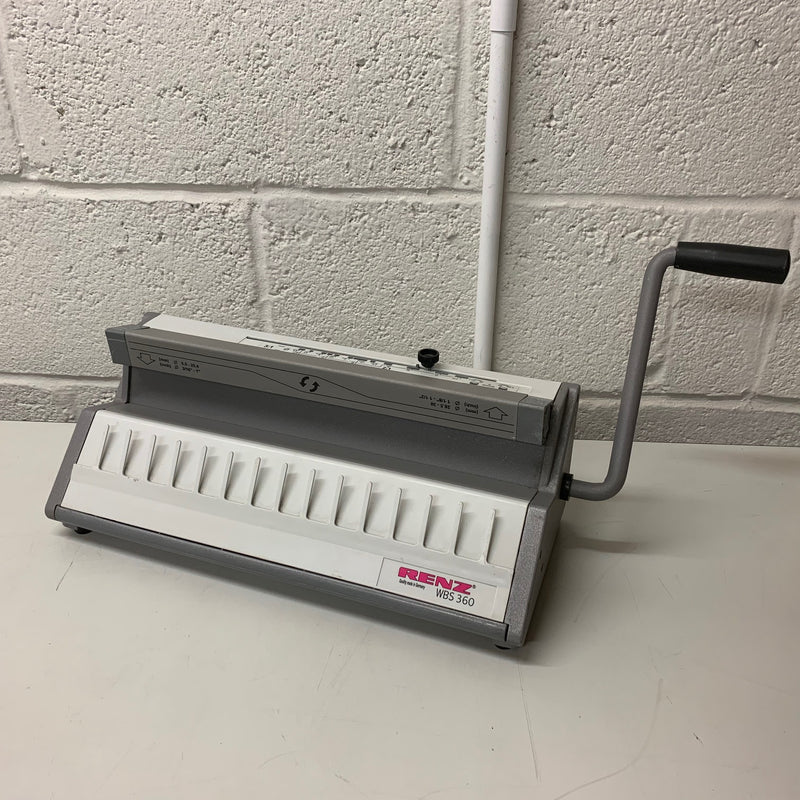Load image into Gallery viewer, Pre-owned Renz WBS 360 Manual Wire Closer