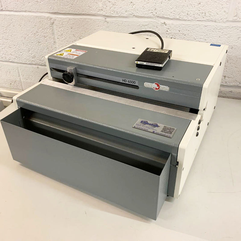 Load image into Gallery viewer, Pre-owned Rhinotuff Onyx HD6500 (7000) Binding Punch Only
