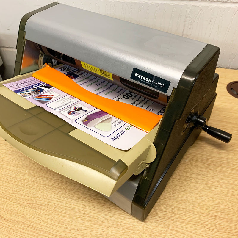 Load image into Gallery viewer, Used Xyron Pro 1255 A3 Machine With Part Used Permanent Adhesive