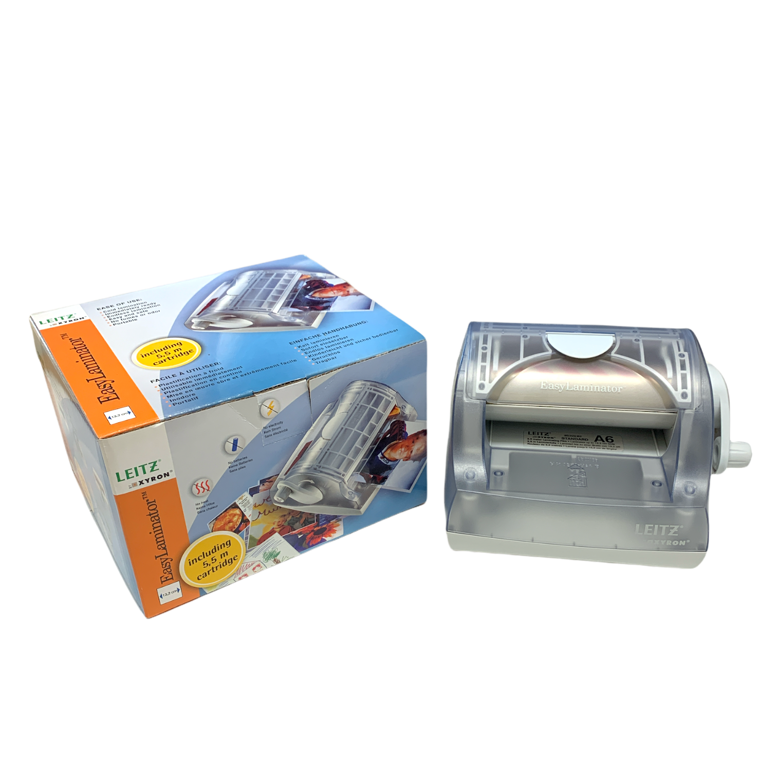 Xyron Easy Laminator A6 Cold Laminator With 5.5m Refill (18637) Elmstok Ltd