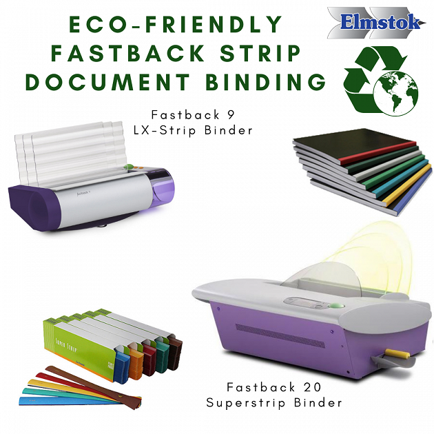 Eco-Friendly 'Green' Document Binding With The Powis Fastback 20 Binding Machine