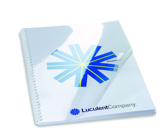 GBC HiClear PVC 300Micron Rigid Clear Binding Report Sheets (100) CE013080E