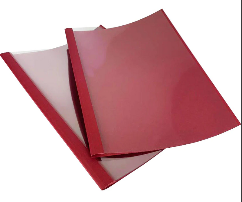 Load image into Gallery viewer, Esselte A4 Red Burgundy 1.5mm A4 Thermal Binding Covers (1000)
