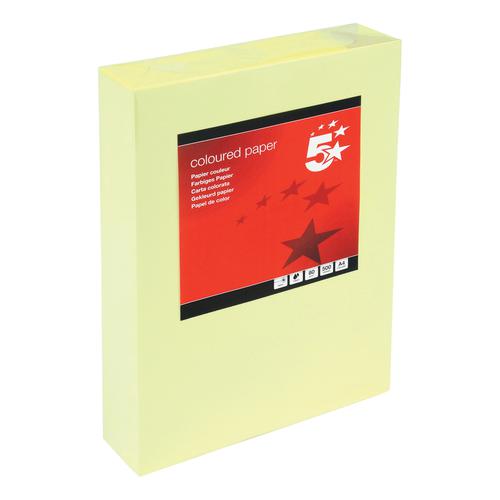 Coloured Paper Light Yellow 500 sheets