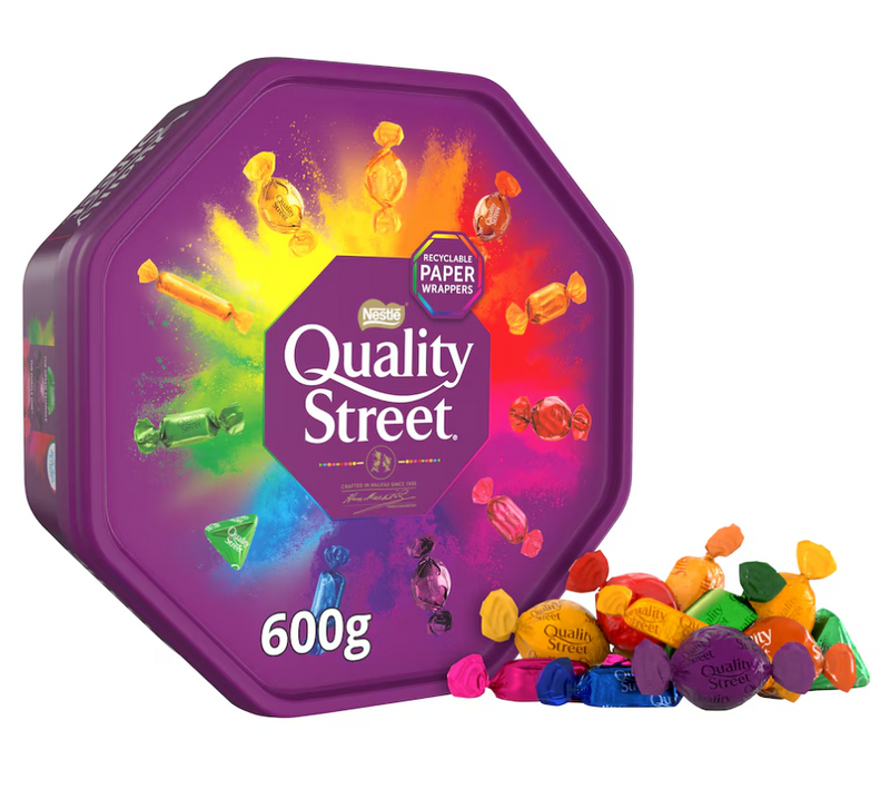 Load image into Gallery viewer, Quality Street Tub 600g Chocolate Sweets
