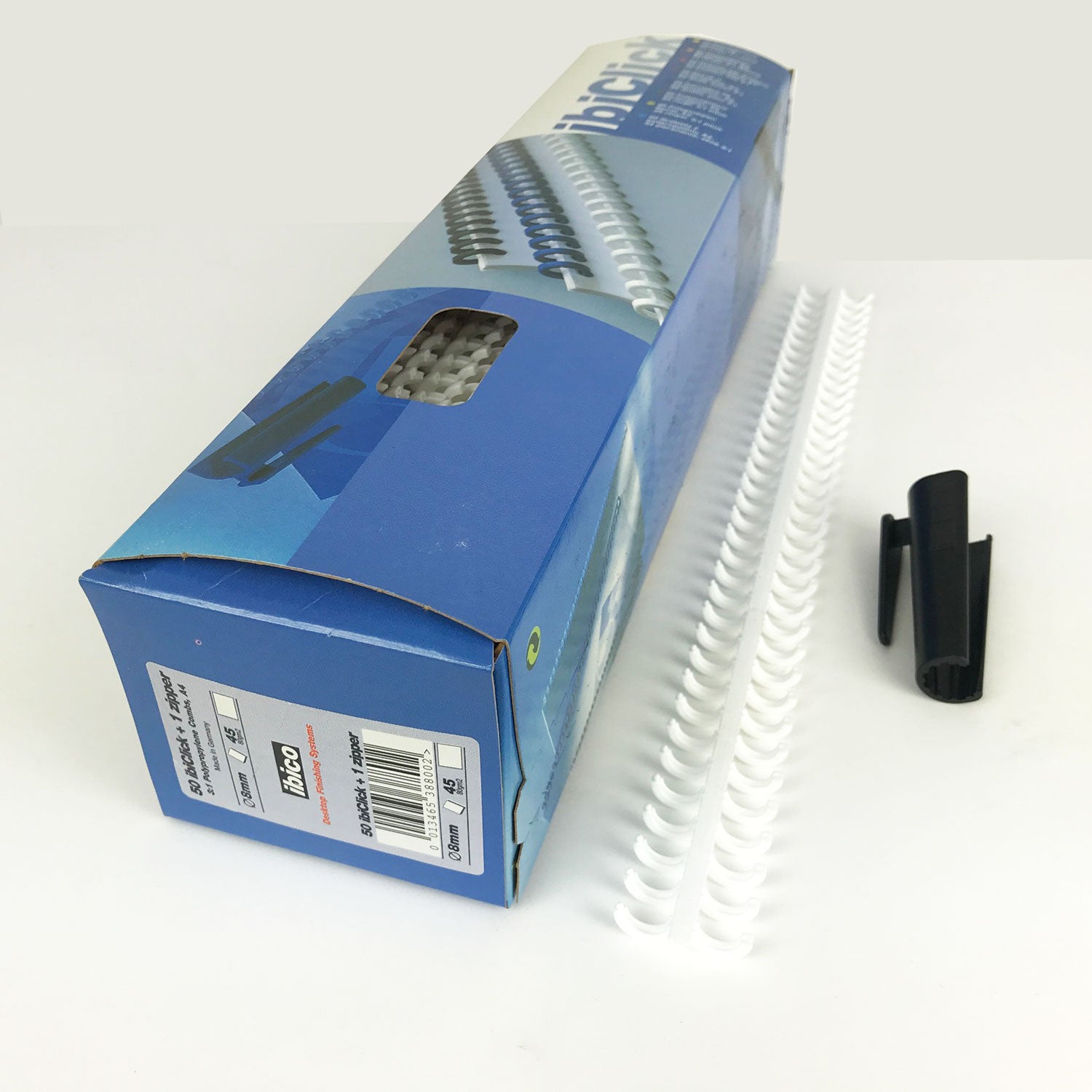 GBC ClickBind - Dorsi Plastica Per Rilegatura A4, 8mm, Bianco, Confezione Da 50 Pezzi - Foto 11