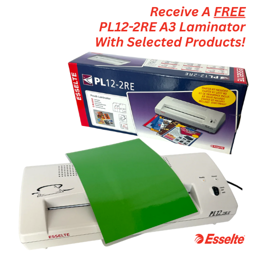 High-clear A4 Sticky-Back Laminating Pouches 150 Micron (100)