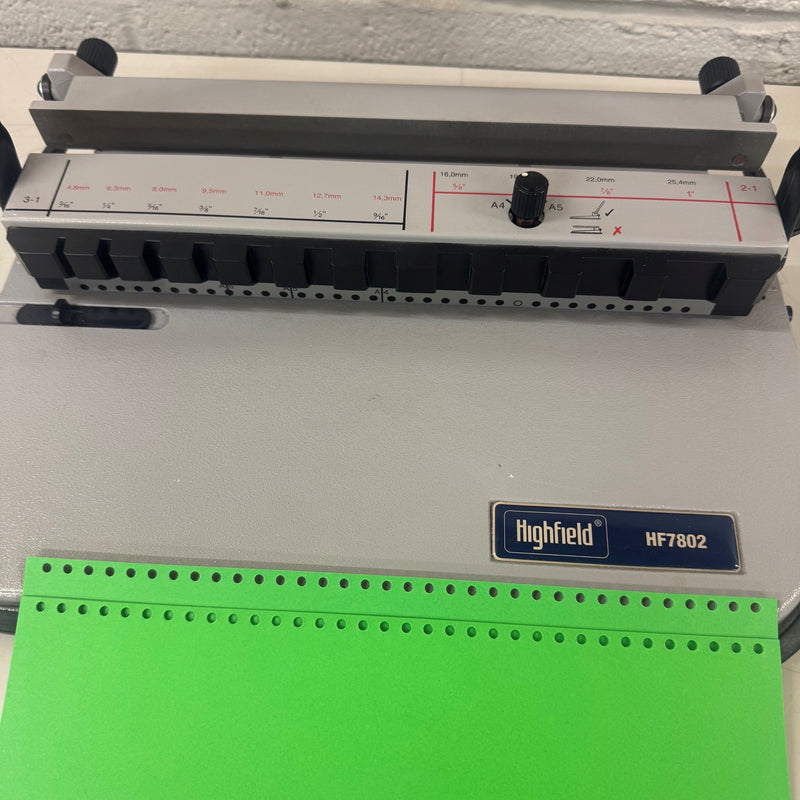 Load image into Gallery viewer, Second-Hand Highfield HF7802 / PBA4 | 3:1 Wire Punch &amp; Closer | A4 Only
