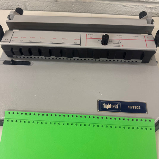 Second-Hand Highfield HF7802 / PBA4 | 3:1 Wire Punch & Closer | A4 Only