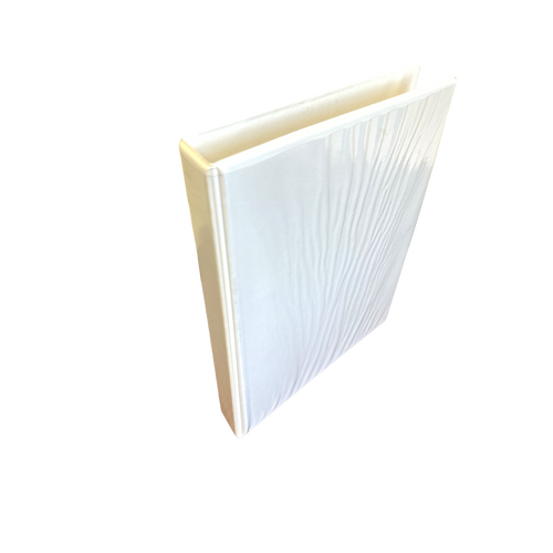 Panorama White 2D Ring Presentation File Binders A4 25mm Spine - Pack of 10
