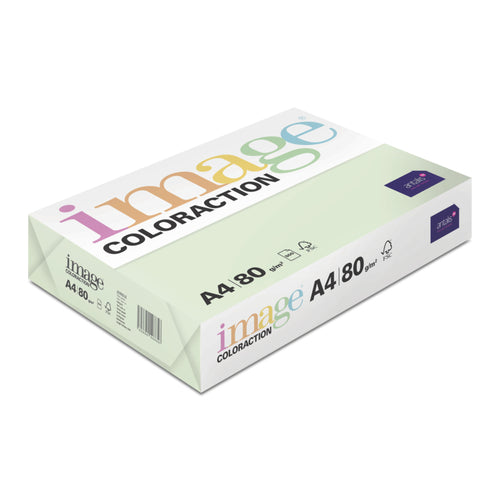 Image Coloraction Pale Green 21 A4 80gsm 500 Sheets
