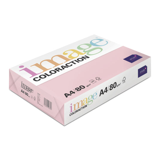 Image Coloraction Pale Pink 13 A4 80gsm 500 Sheets