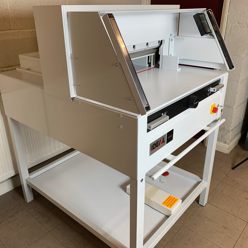 Load image into Gallery viewer, Lightly Used IDEAL/EBA 5260 Guillotine With Safety-Beam Guard
