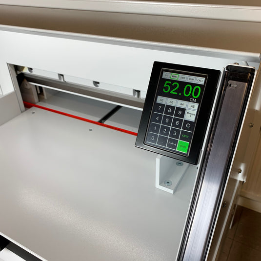 Used IDEAL/EBA 5260 Guillotine With Safety-Beam Guard