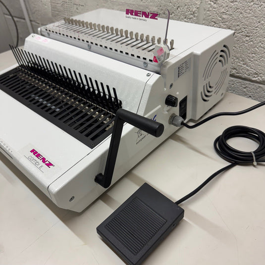 Brand New, Old Stock, Renz Combi-E Electric Comb Binder Punch