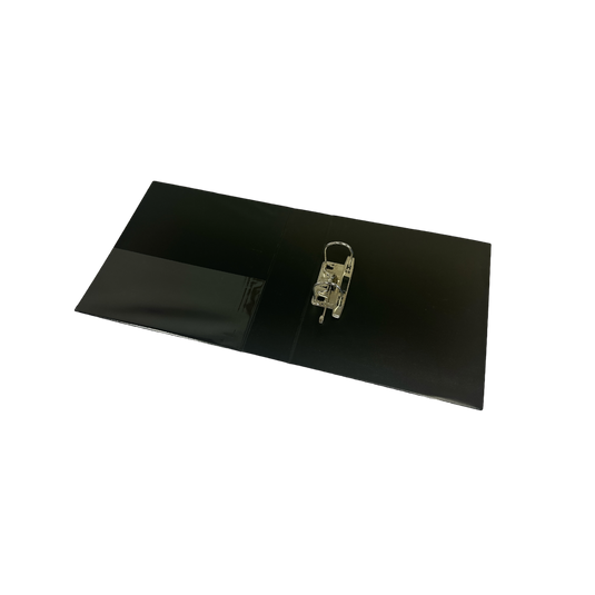 Panorama Black 2D Ring Lever-Arch Presentation File Binders A4 58mm Spine - Pack of 10