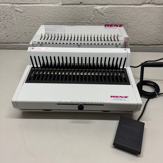 Brand New, Old Stock, Renz Combi-E Electric Comb Binder Punch