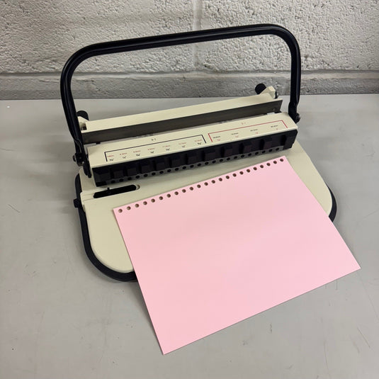 Ex-demo, Used, JBI PB23-M 2:1 Manual Wire Binder Punch & Closer