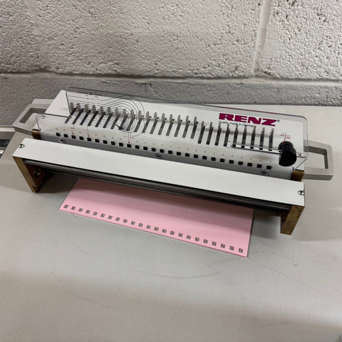 Pre-owned, Used, Renz 340M / 340A 2:1 Square-Hole Wire Punch Tool Die