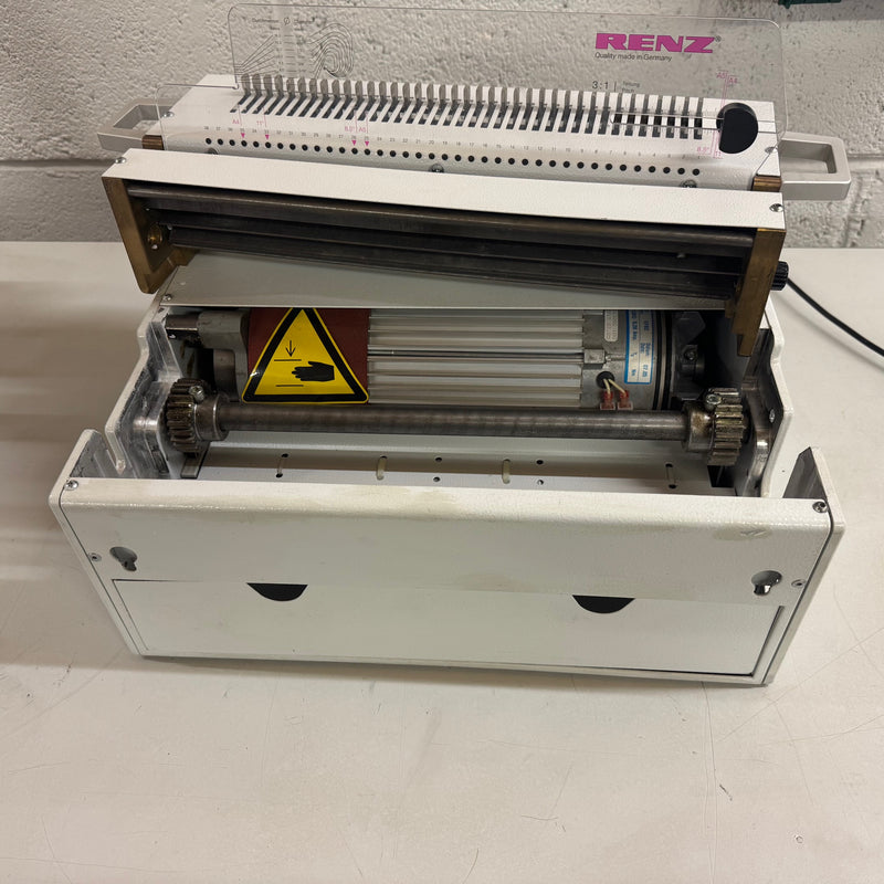 Load image into Gallery viewer, Used Renz DTP 340M Heavy-Duty Binding Punch Machine
