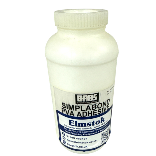 Simplabond PVA White Padding Adhesive Glue 1kg