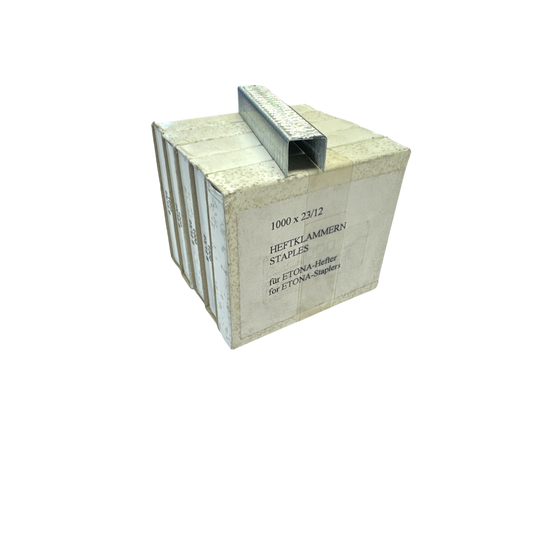 Etona 23/ Steel Staples Chisel-Pointed (5,000)