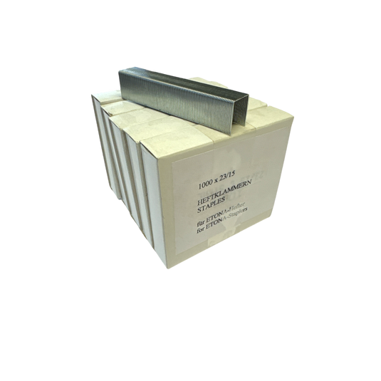 Etona 23/ Steel Staples Chisel-Pointed (5,000)
