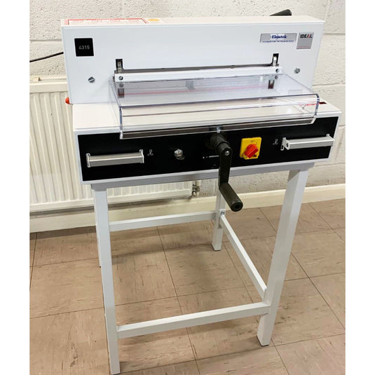 Pre-owned IDEAL 4315 Guillotine & Stand - Latest Model
