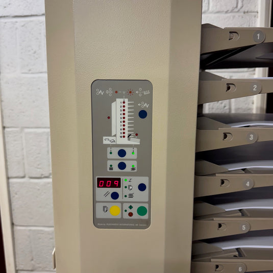 Pre-loved, Used, Plockmatic 310+ 10-Bin Friction-Fed Collator & Base Unit