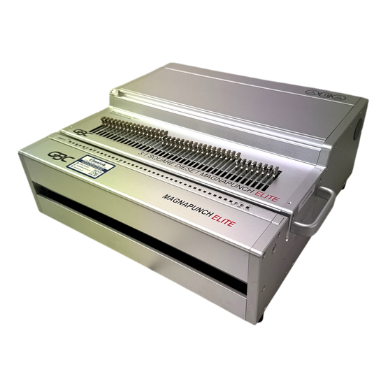 GBC Magnapunch Elite Electric Binding Punch