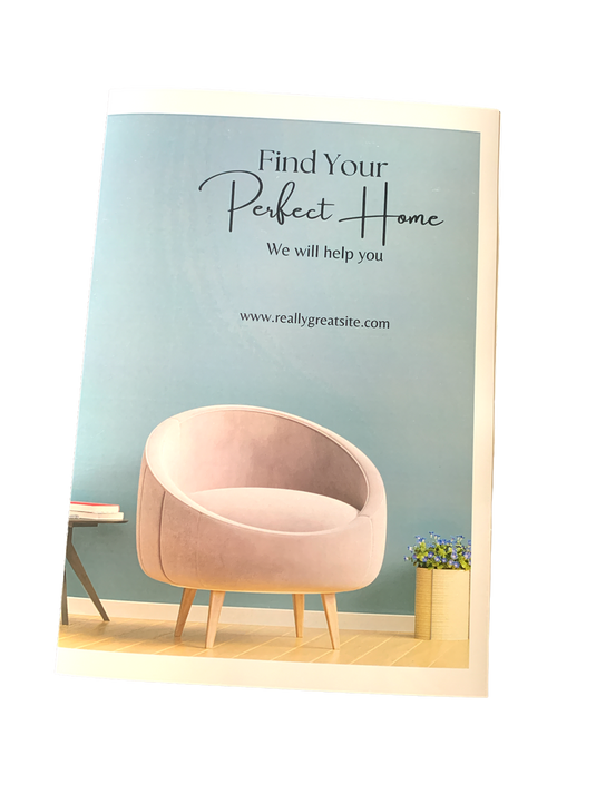 Customise-It Print & Present A4 Print-Your-Own Folders High-Gloss White (100)