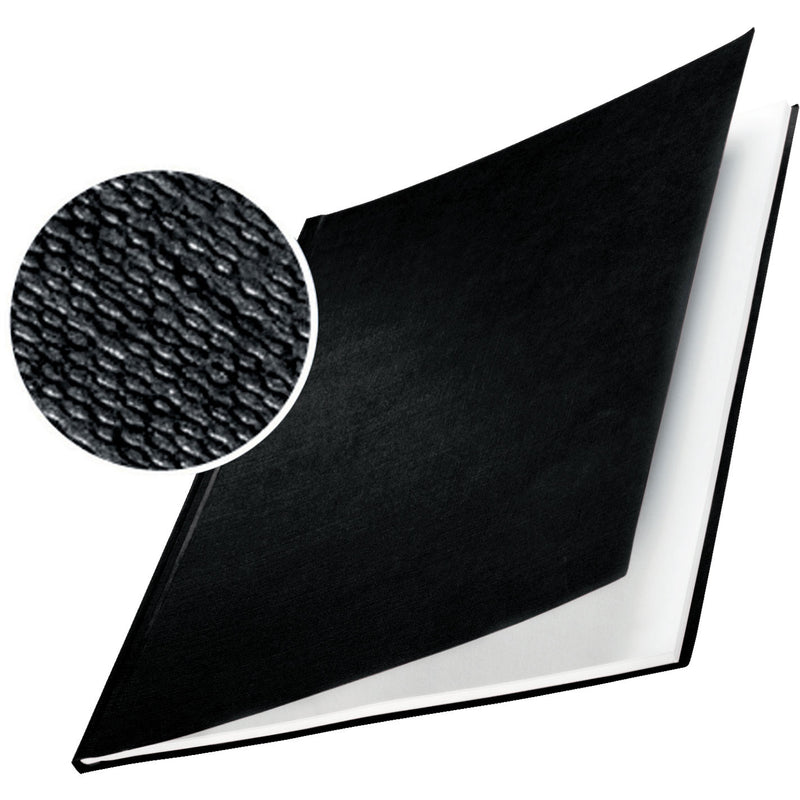Load image into Gallery viewer, Impressbind A4 Hard Black Linen Binding Covers
