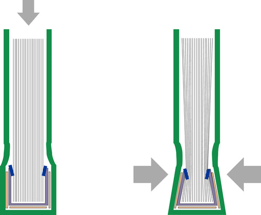 Impressbind A4 Soft Clear-Front Binding Covers - Blue (10)