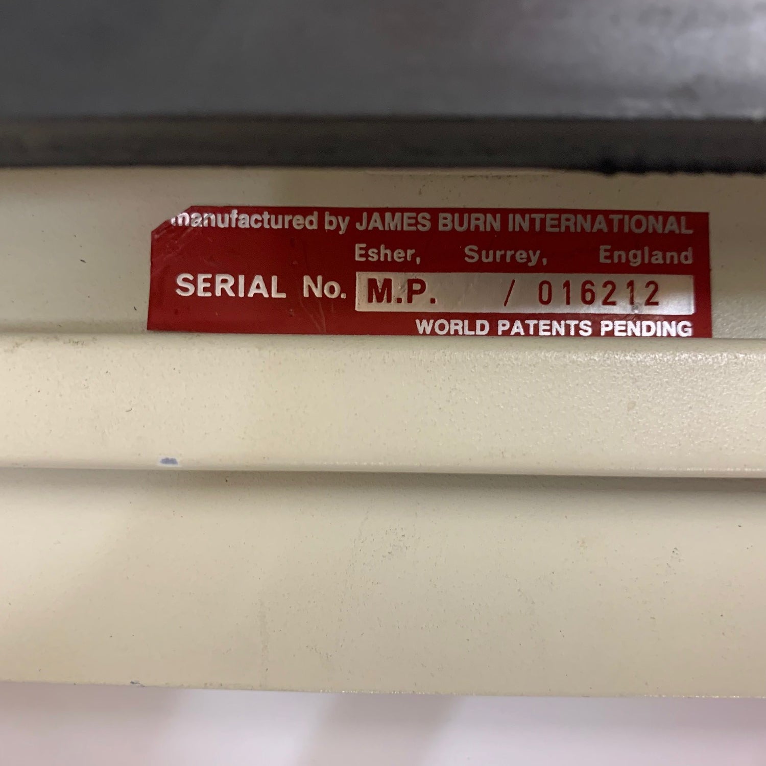 Pre-owned James Burn PB32-CAL A4 Calendar Wire Binding Punch & Closer ...