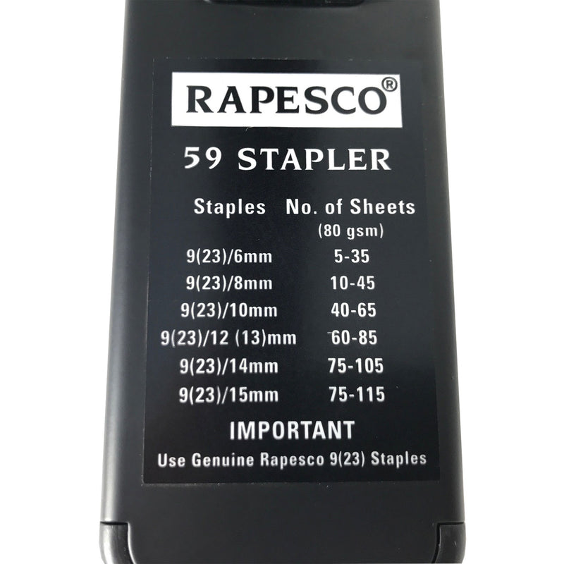 Load image into Gallery viewer, Rapesco 59 Heavy-Duty Manual Stapler
