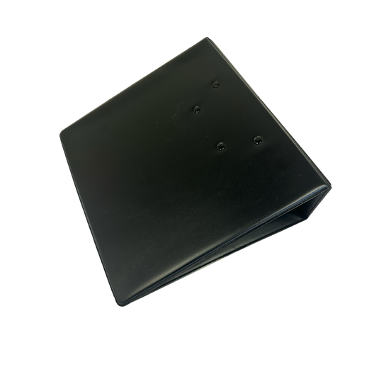Black A5 2D Lever-Arch Ring Binders With Front Pocket 58mm Spine - Pack of 10