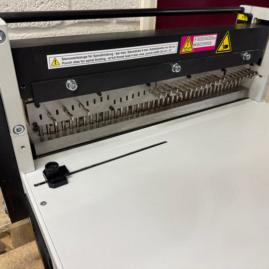 Lightly Used Renz P500ES Heavy Duty Punch With Optional Wire-Bind Tool