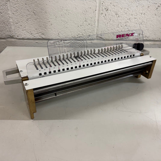 Pre-owned, Used, Renz 340M / 340A 2:1 Square-Hole Wire Punch Tool Die