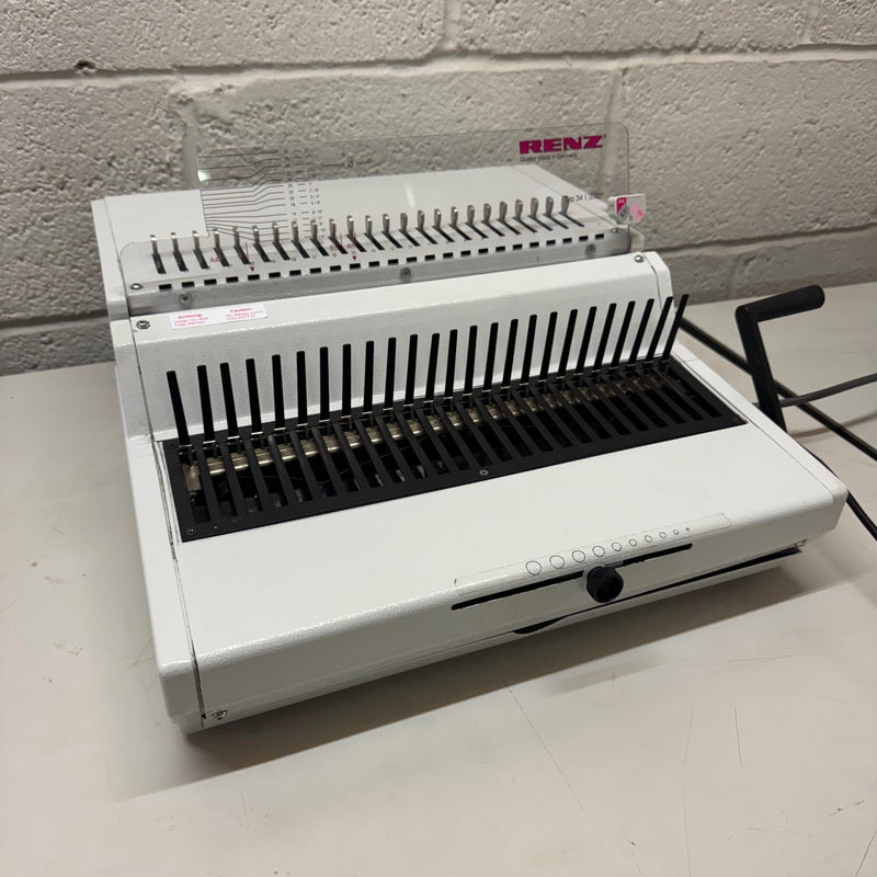 Load image into Gallery viewer, Ex-demo, Used, Renz Combi-E Ultra Heavy-Duty Electric Comb Binder
