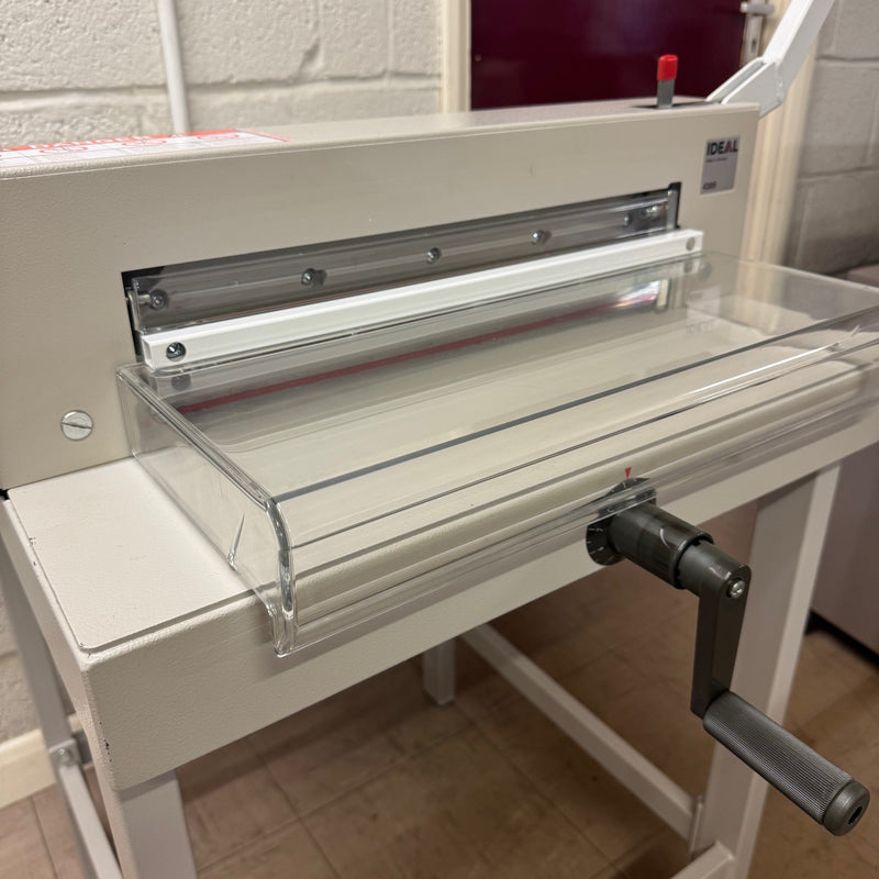 Load image into Gallery viewer, Refurbished, Used, IDEAL EBA 4305 Guillotine Including Floor-Stand
