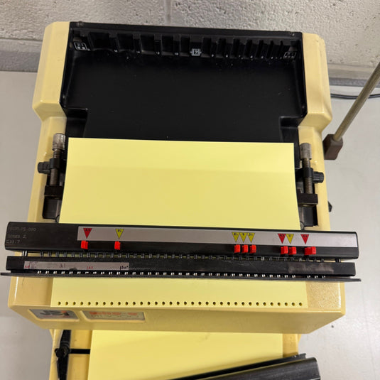 Second-hand James Burn PB3000 Wire-O Binding Punch With 3:1 & 2:1 Wire Tool Dies